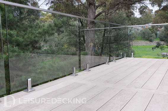 Glass Ballustrading by Leisure Decking Melbourne
