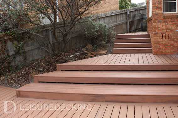 Trex Deck Stairs by Leisure Decking Melbourne