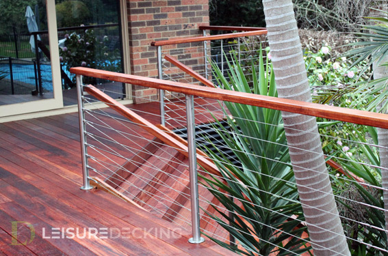 Wire Balustrade for Decking