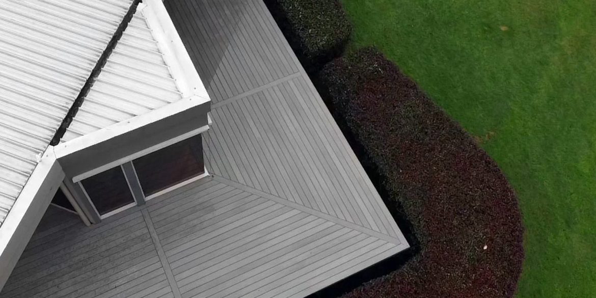 Light Grey Composite Decking